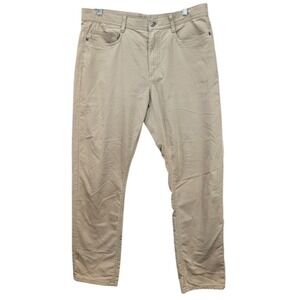 Copper & Oak Men's 34x30‎ 5 Pockets Every Day Pants Straight Leg Khaki Stretch